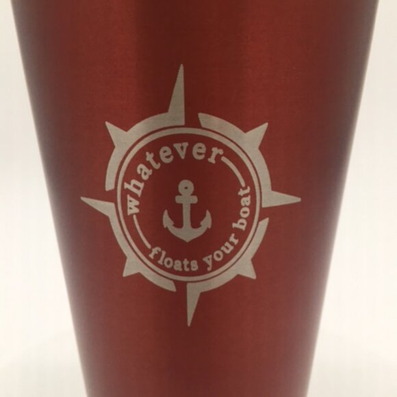 Stanley Custom Engraved Floats Your Boat Stay Chill 16 oz. Insulated Beer Pint - Picture 3 of 8